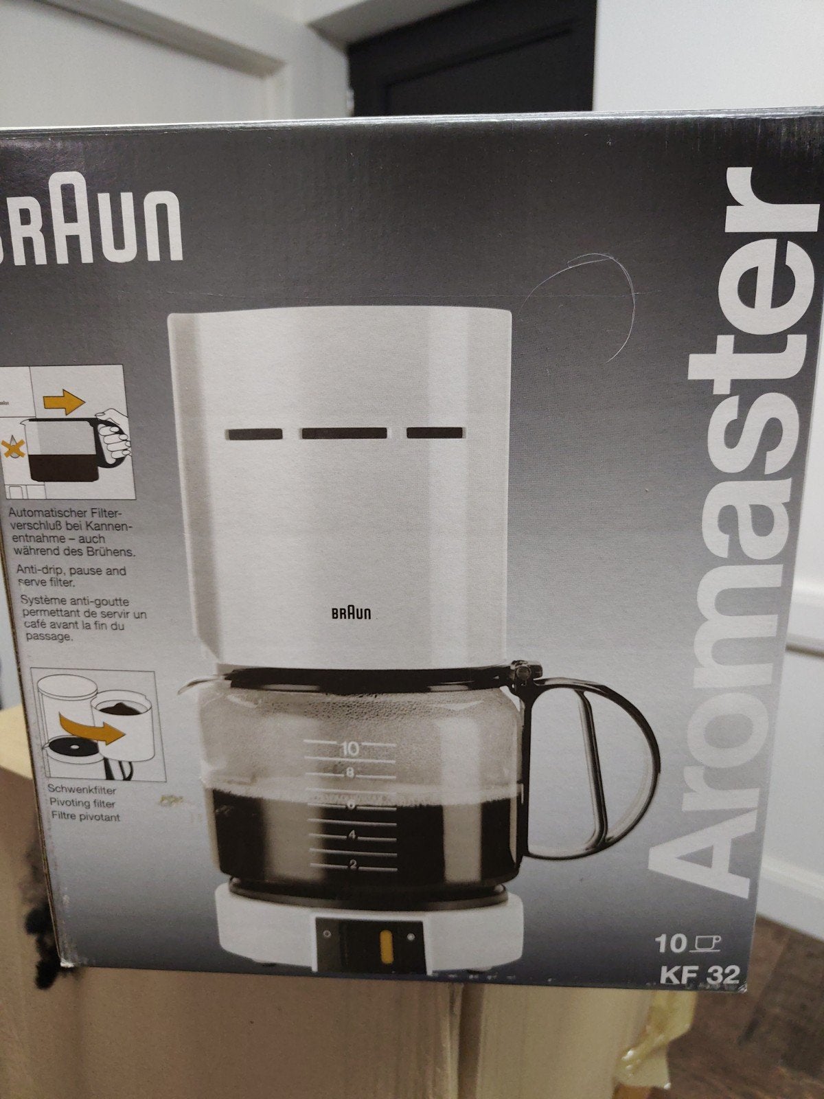 koffiezet Braun., Elektronische apparatuur, Ophalen