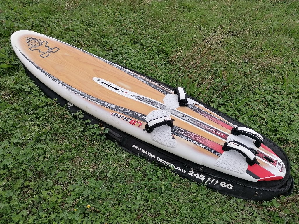 Starboard iSonic 87 2009, Sports nautiques & Bateaux, Planche, Avec aileron(s), Moins de 250 cm, Utilisé
