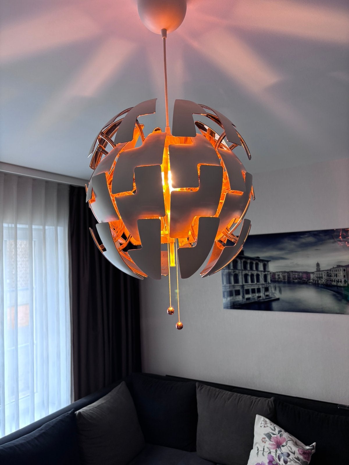 2 hanglampen te koop voor €50, Ophalen, Zo goed als nieuw
