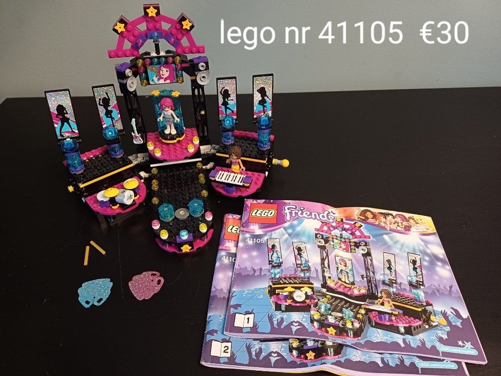 Lego Friends popster podium, Ophalen, Lego, Friends, Zo goed als nieuw