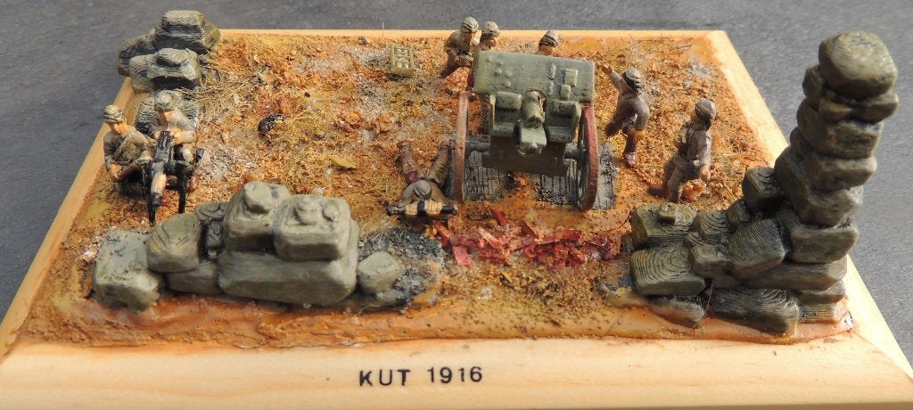 Petit dio 1:72ième armée ottomane à Kut en 1916, Verzenden, Nieuw, 1:50 of kleiner, Diorama
