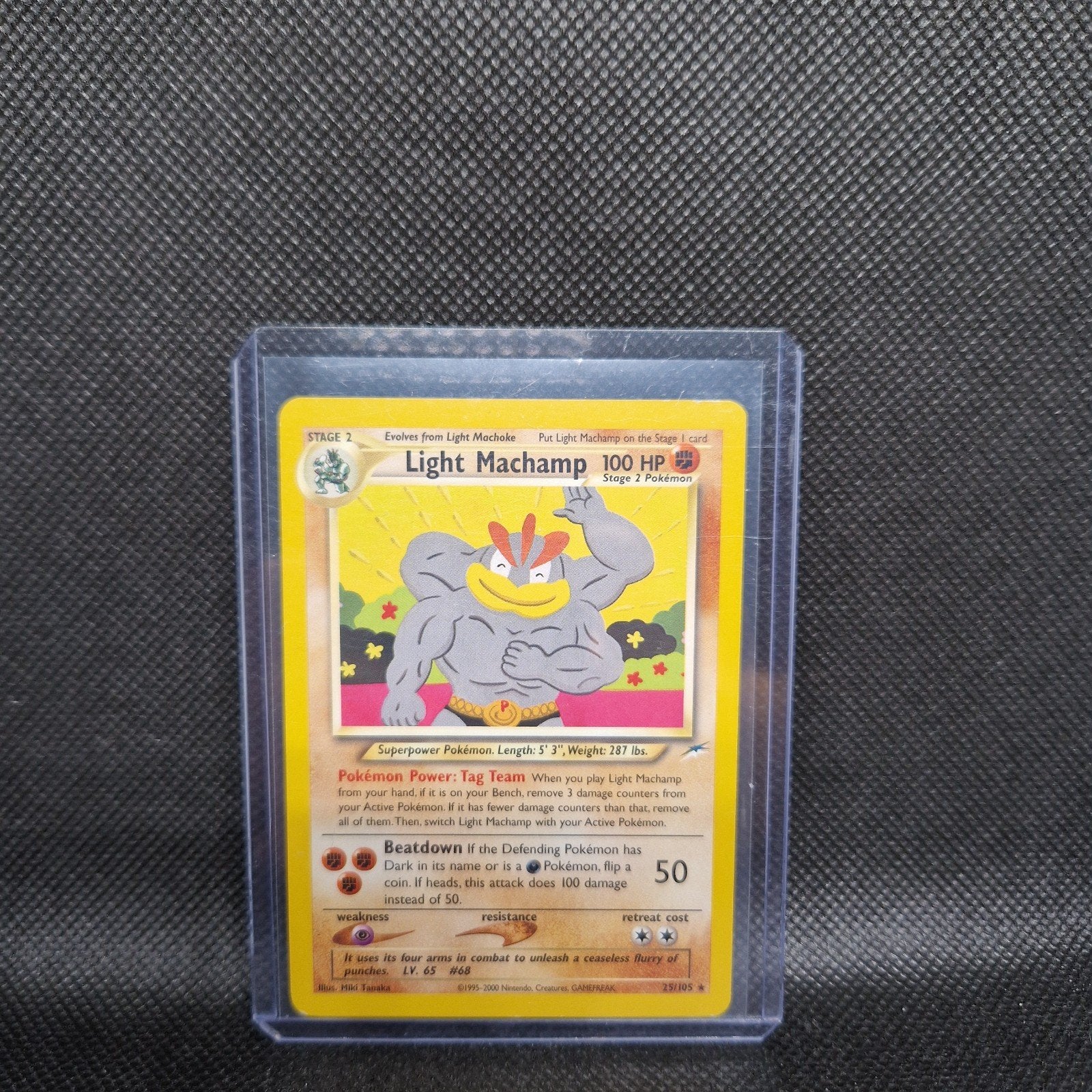 Lampe Machamp Neo Destiny, Hobby & Loisirs créatifs, Jeux de cartes à collectionner | Pokémon, Enlèvement ou Envoi