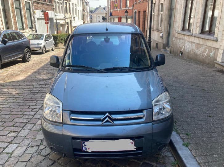 Citroën Berlingo 2007, Auto's, Citroën, Particulier, Berlingo, Airbags, Benzine, Euro 4, Monovolume, 5 deurs, Handgeschakeld, Zilver of Grijs