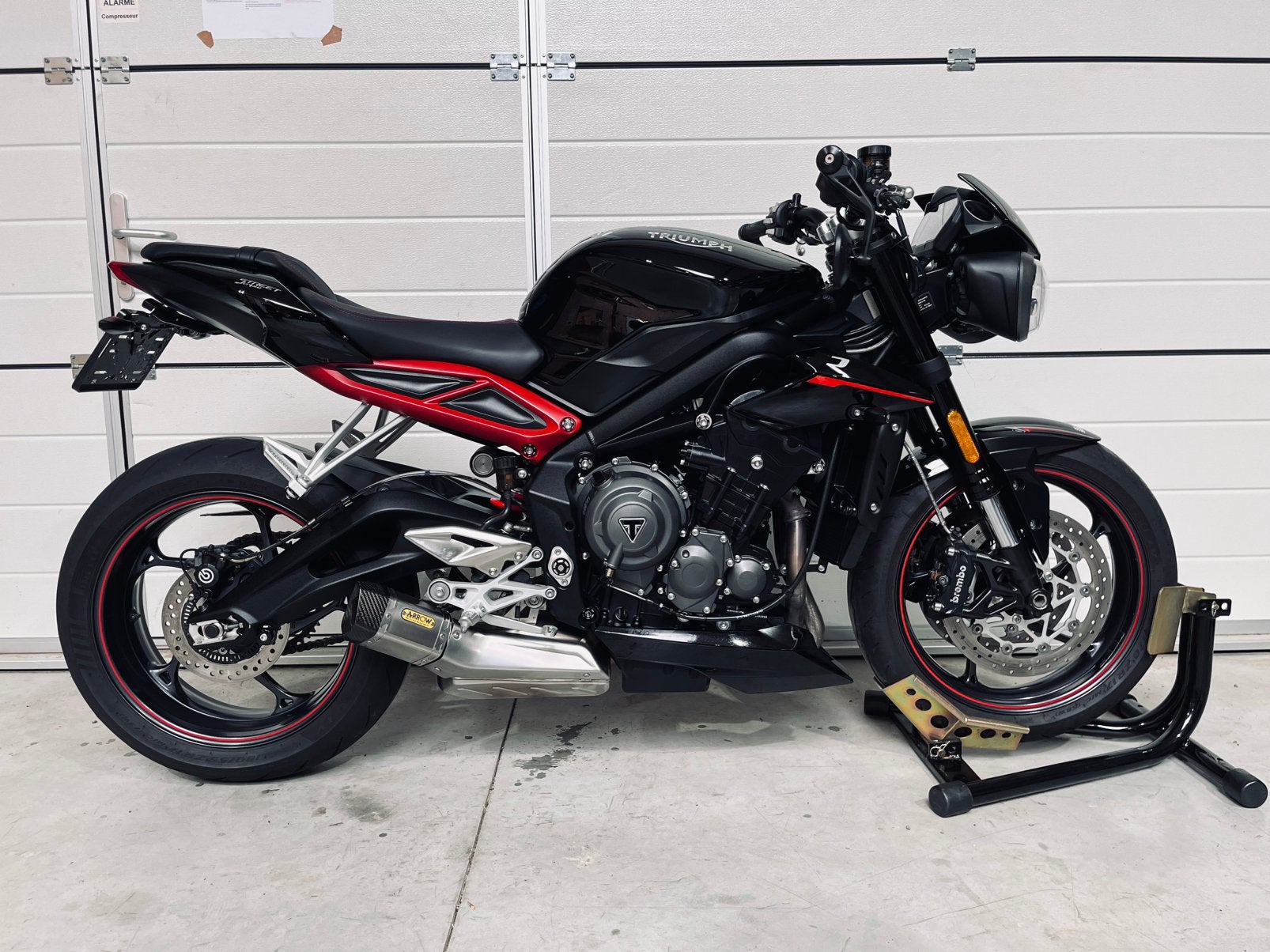 Triumph Street Triple R 2018, Permis Moto A, Entreprise, Occasion, Plus de 35 kW