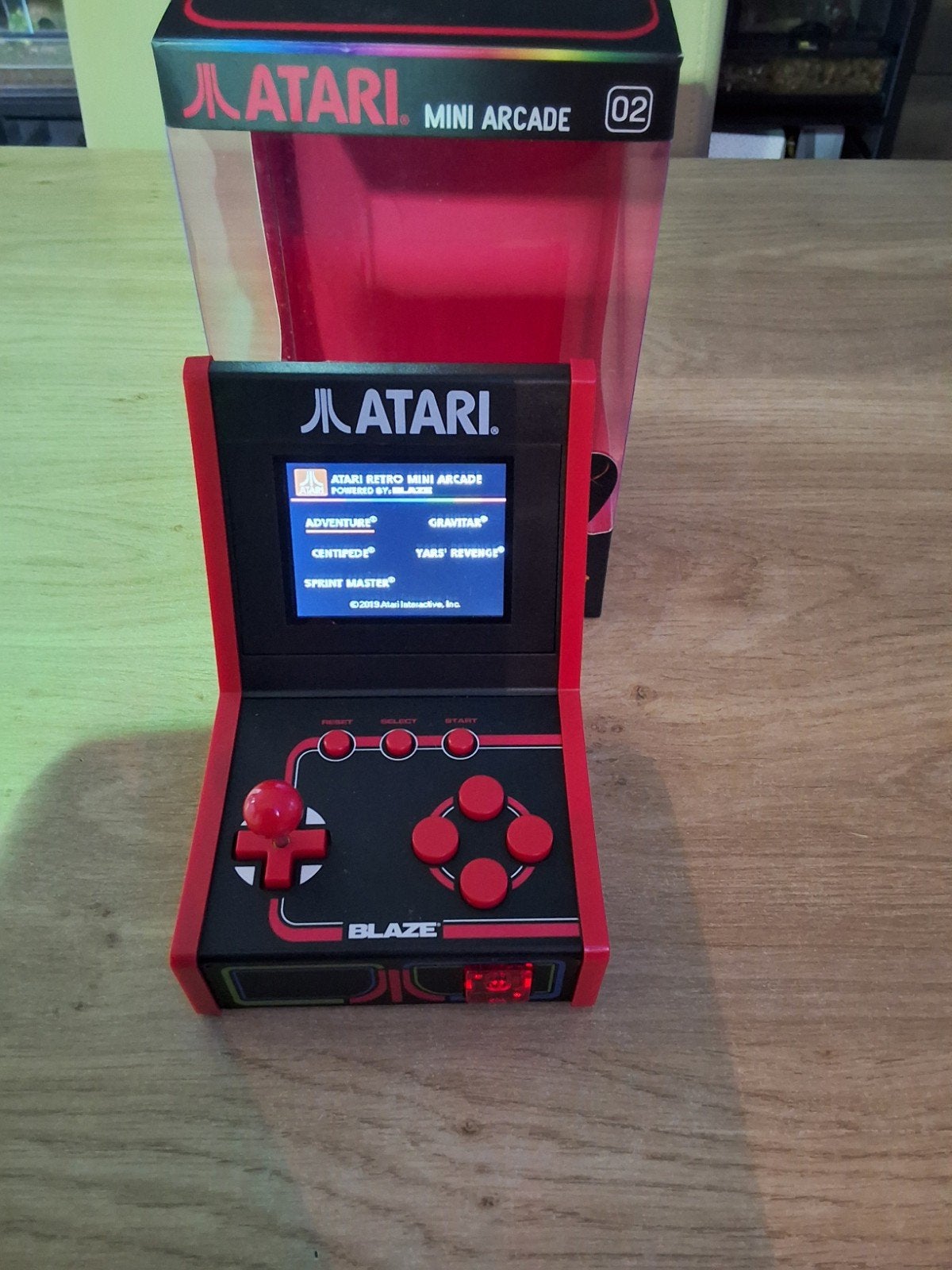Atari Retro Mini Arcade (Blaze 02) – Met 5 Klassieke Games, Ophalen