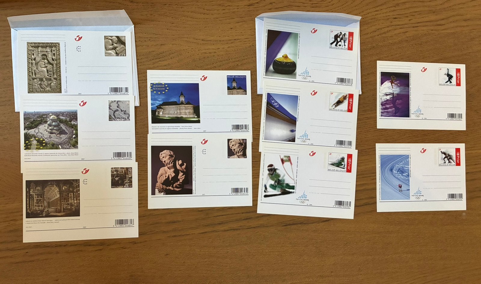 10 postkaarten België, Ophalen of Verzenden