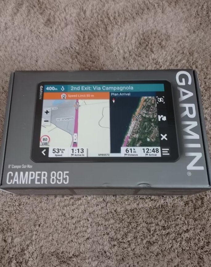 Garmin Camper 895 Navigatiesysteem, Ophalen, Nieuw