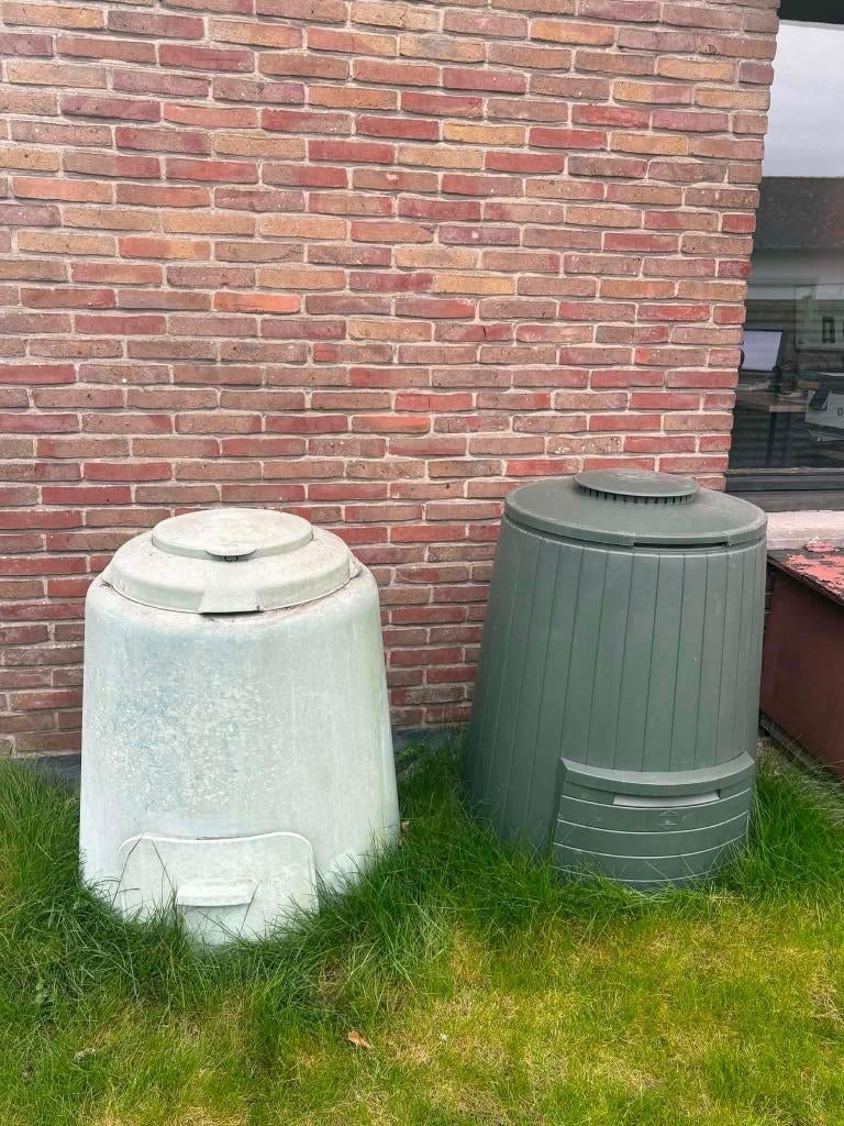Compostvat - tuin - ton - compost - ecologie, Tuin en Terras, Ophalen, Gebruikt