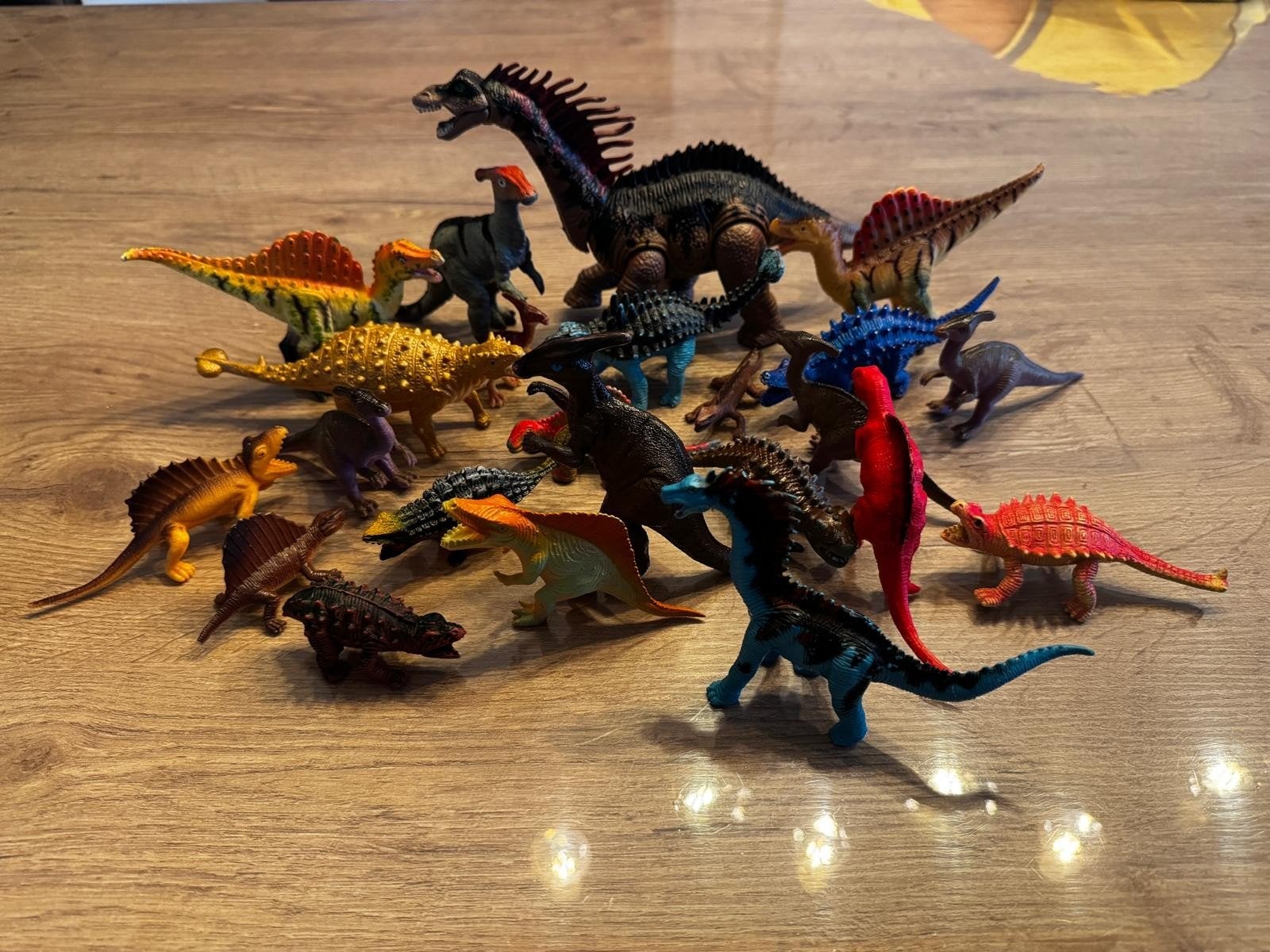 Grand ensemble de dinosaures Spinosaurus de différentes tail, Collections, Enlèvement