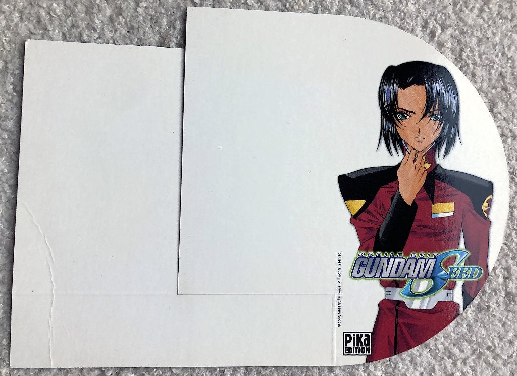 gundam seed présentoir 2003 pika edition, Neuf, Rectangulaire horizontal, Autres sujets/thèmes, A4 ou plus petit