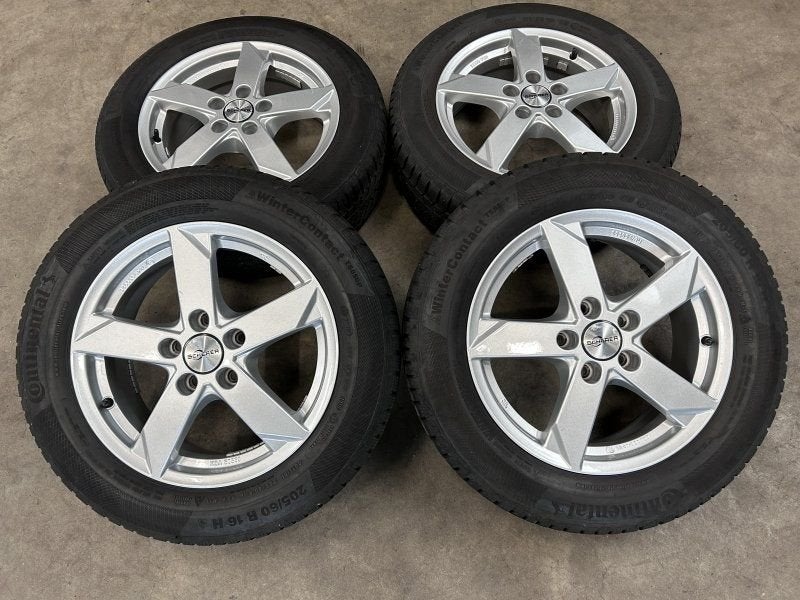 17 inch  Scherer velgen + winterbanden Audi Q2 - Volkswagen, Pneus et Jantes, -, 17 pouces, Utilisé