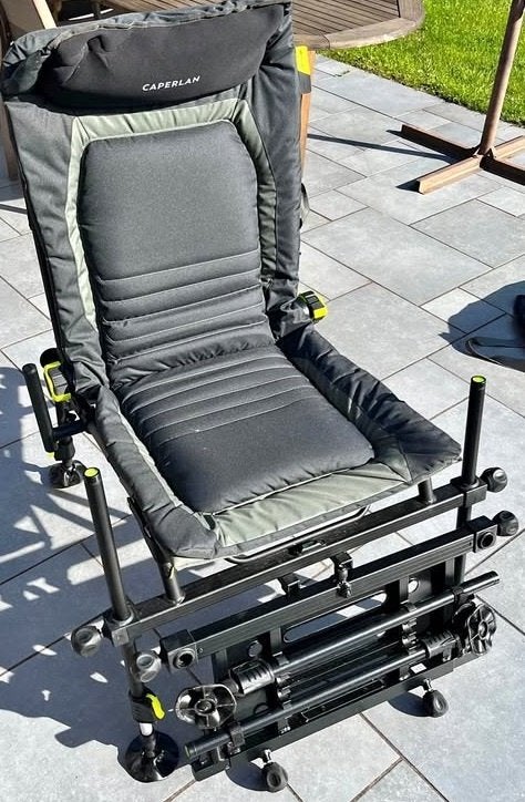 vend siège avec ponton et pose canne  info MP, Sports nautiques & Bateaux, Enlèvement, Comme neuf, Coffre ou Sac