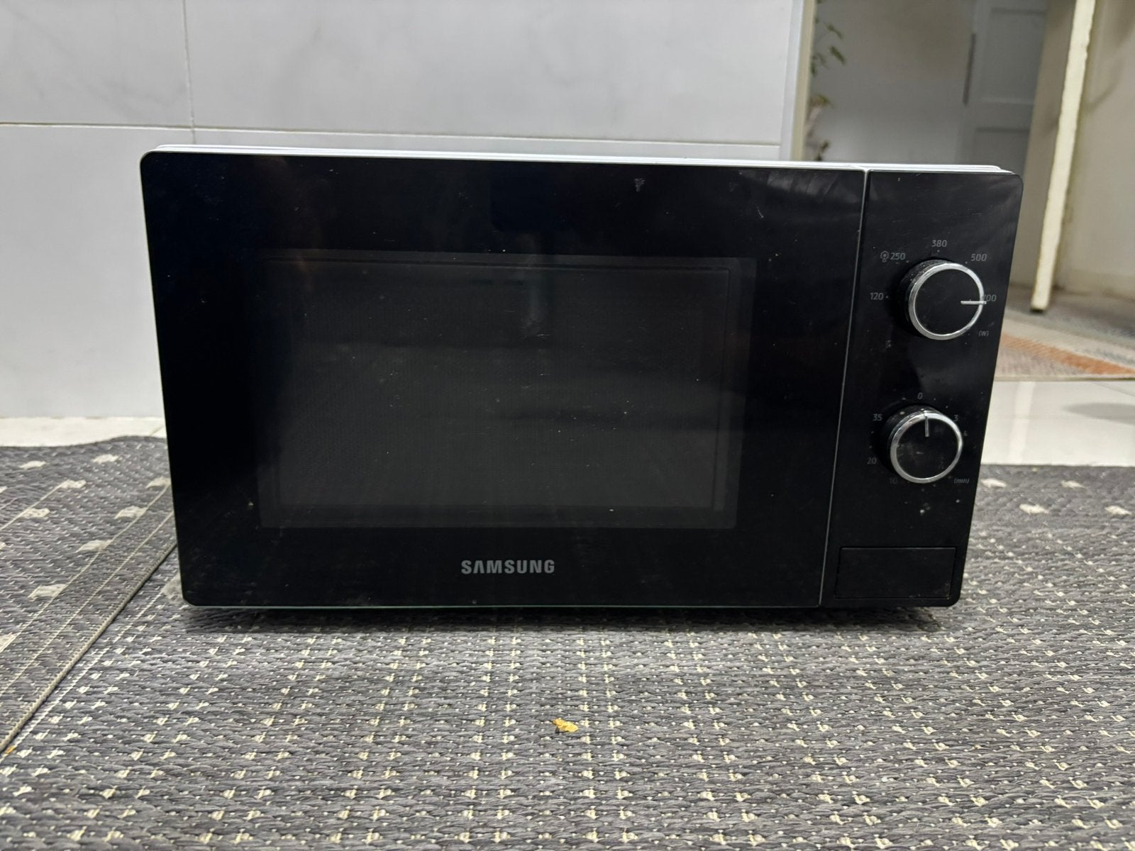 Samsung microgolf, Moins de 45 cm, Enlèvement, Utilisé, Micro-ondes