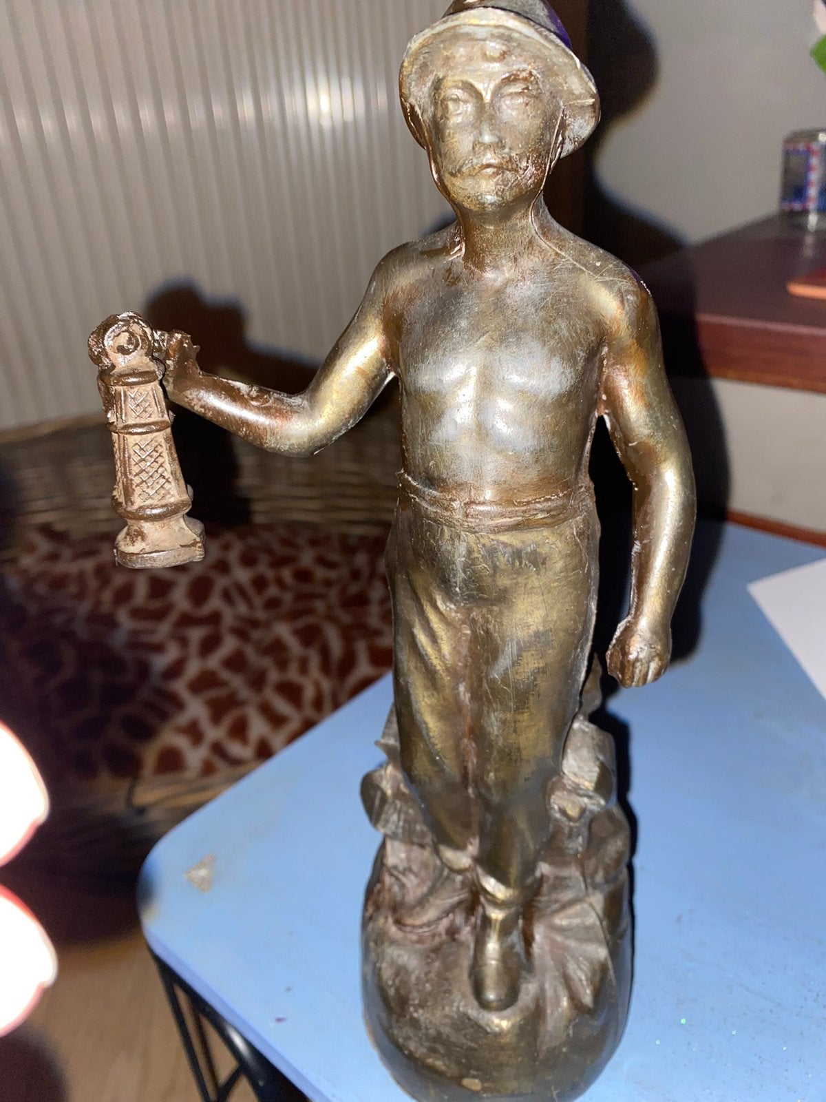 Beeldje mijnwerker, Ophalen of Verzenden, Koper