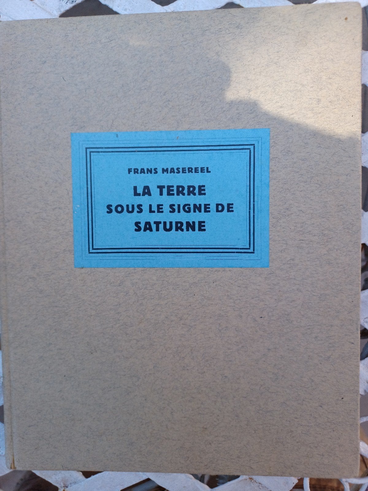 Frans Masereel LA Terre sous le signed saturne, Ophalen of Verzenden, Genummerd