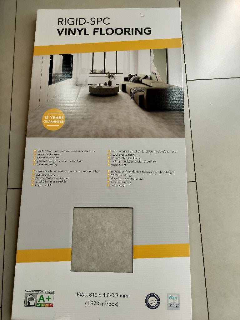 Dalles de sol en vinyle, Synthétique, Enlèvement, Dalles, 10 m²² ou plus