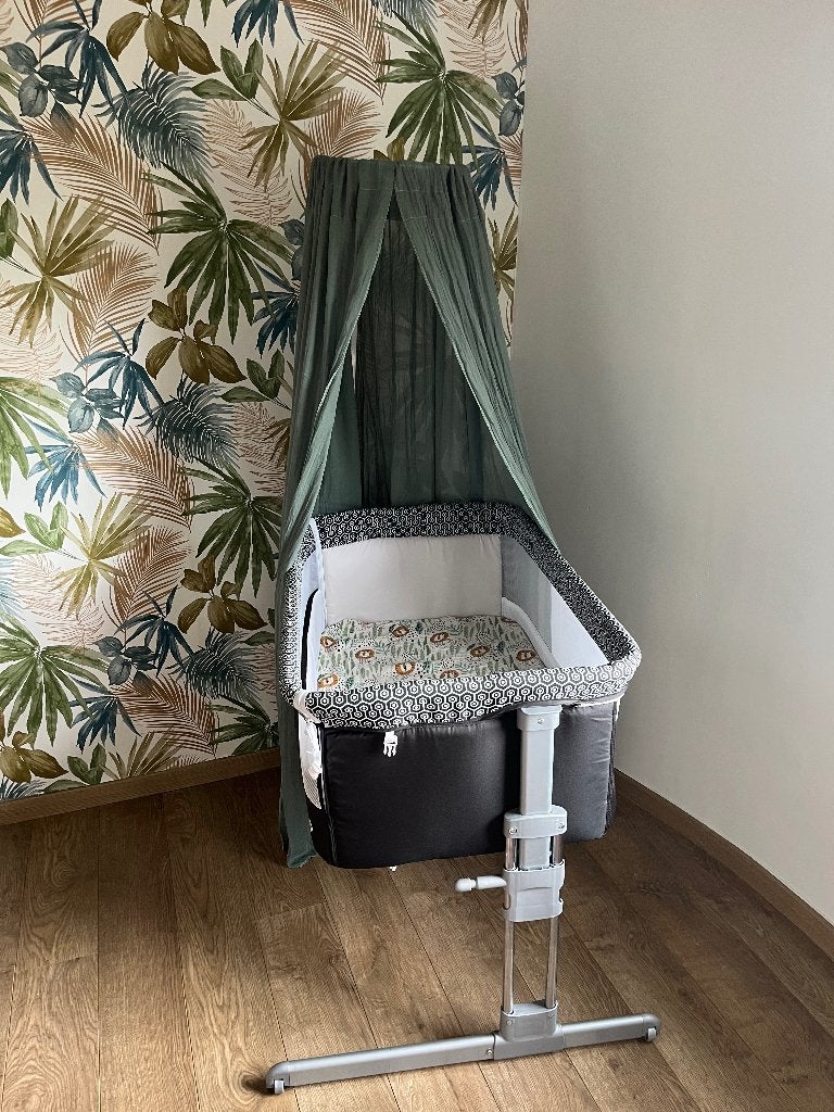 Bedhemel + hemelstaaf, Kinderen en Baby's, Ophalen, Groen, Jollein, Nieuw
