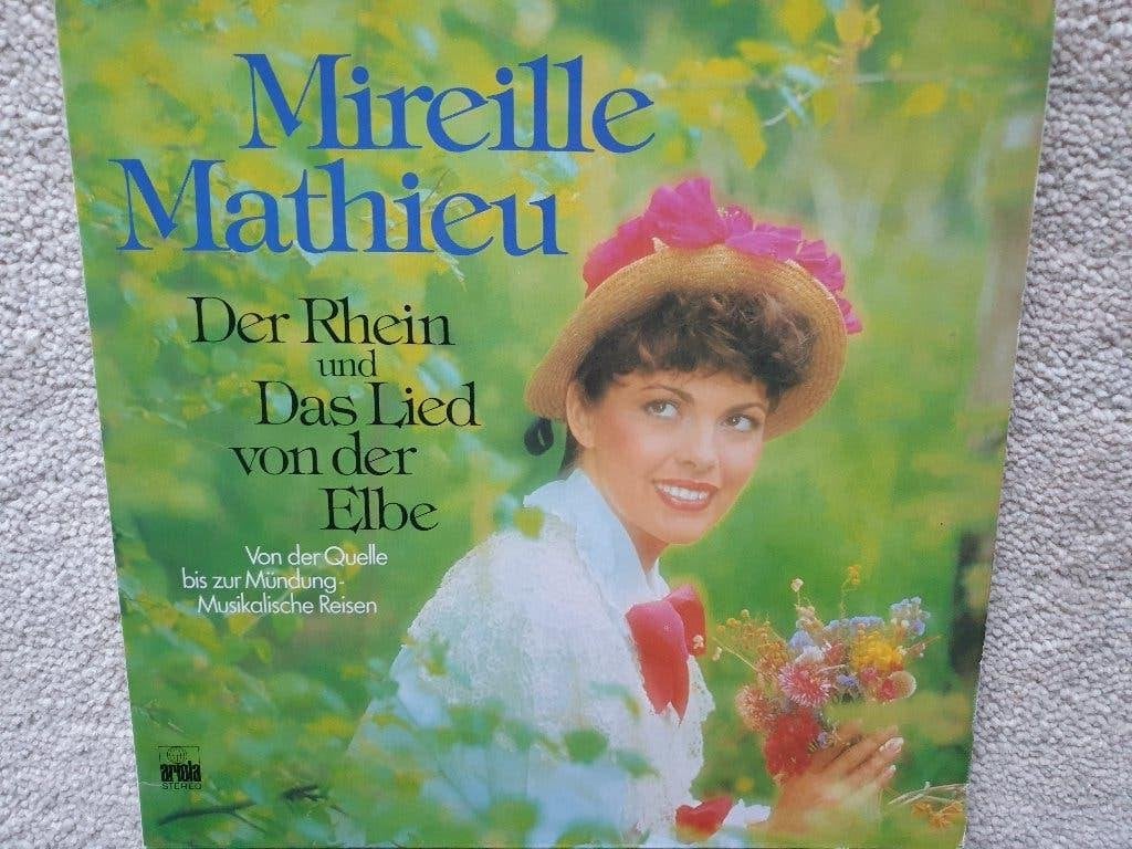 Mireille Mathieu: Der Rhein und Das Lied - lp, Ophalen of Verzenden, Zo goed als nieuw, LP