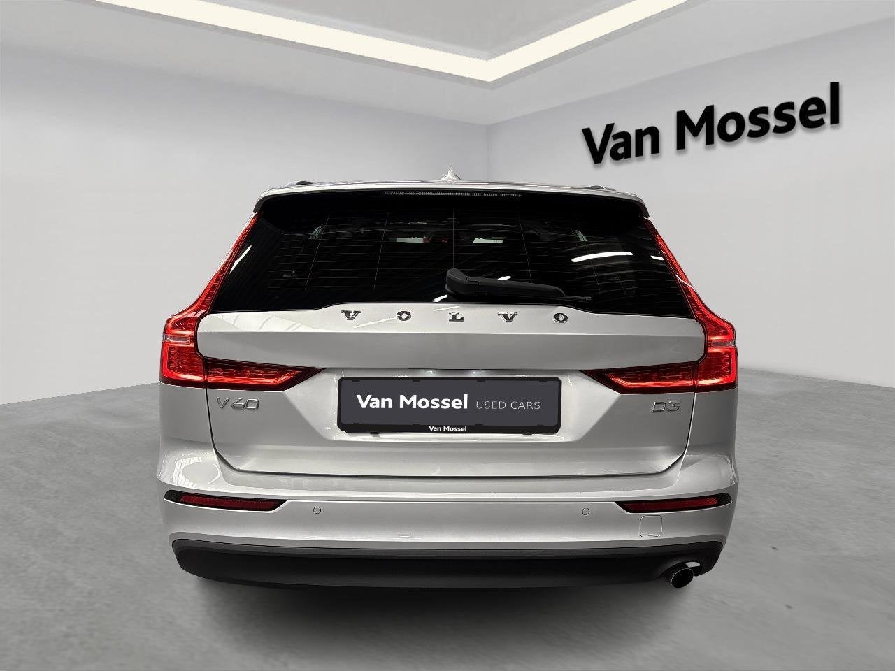 Volvo V60 B4 D GT Geartronic (automatique), Autos, Volvo, Argent ou Gris, Entreprise, Carnet d'entretien, 5 portes