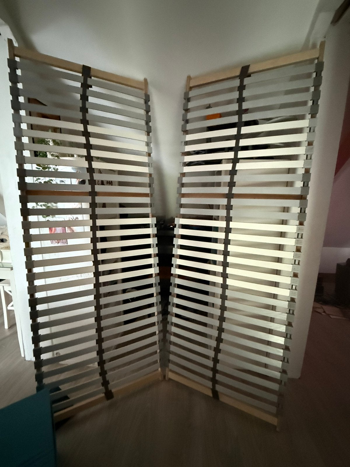 2x lattenbodem 70x200, Huis en Inrichting, Ophalen, Zo goed als nieuw