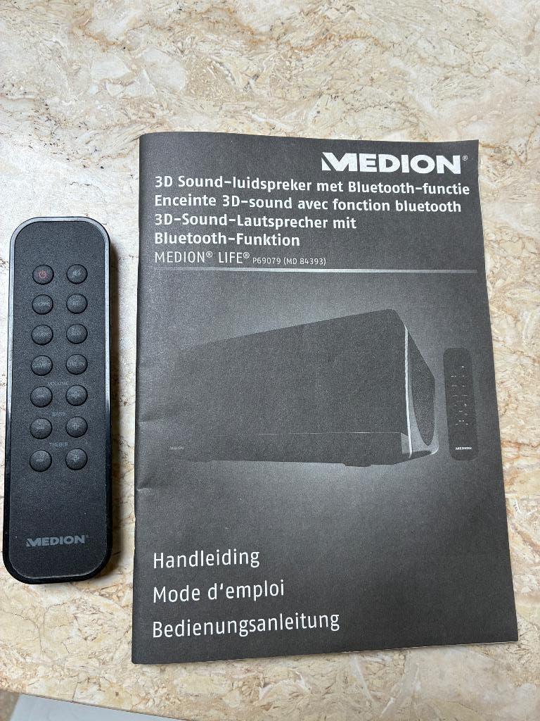 Speaker medion, Autres marques, Moins de 60 watts, Comme neuf, Enlèvement