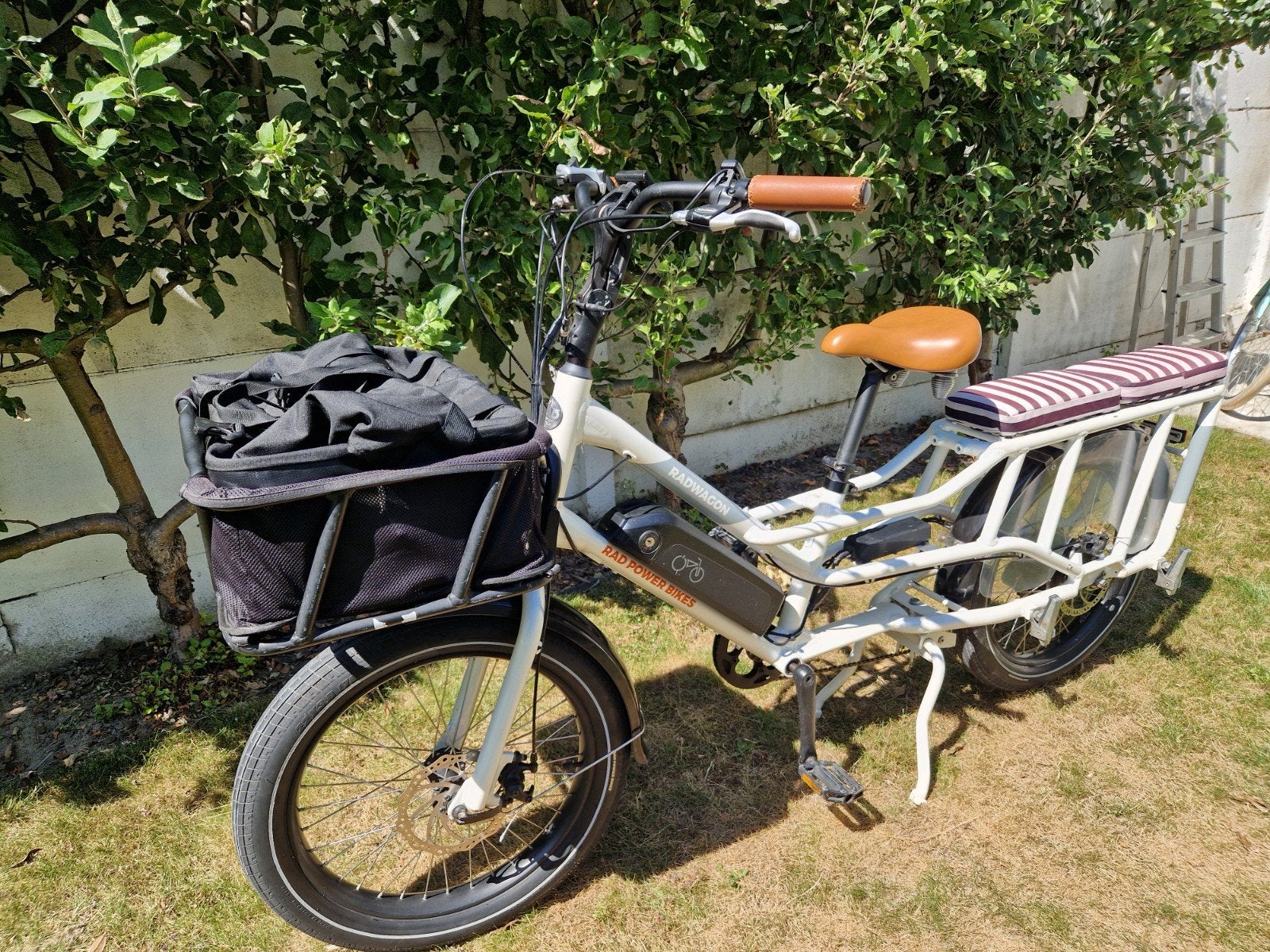 rad wagon 4 longtail white. geen onzinbiedingen aub, Fietsen en Brommers, Elektrische fietsen, Gebruikt, Overige merken, 51 tot 55 cm