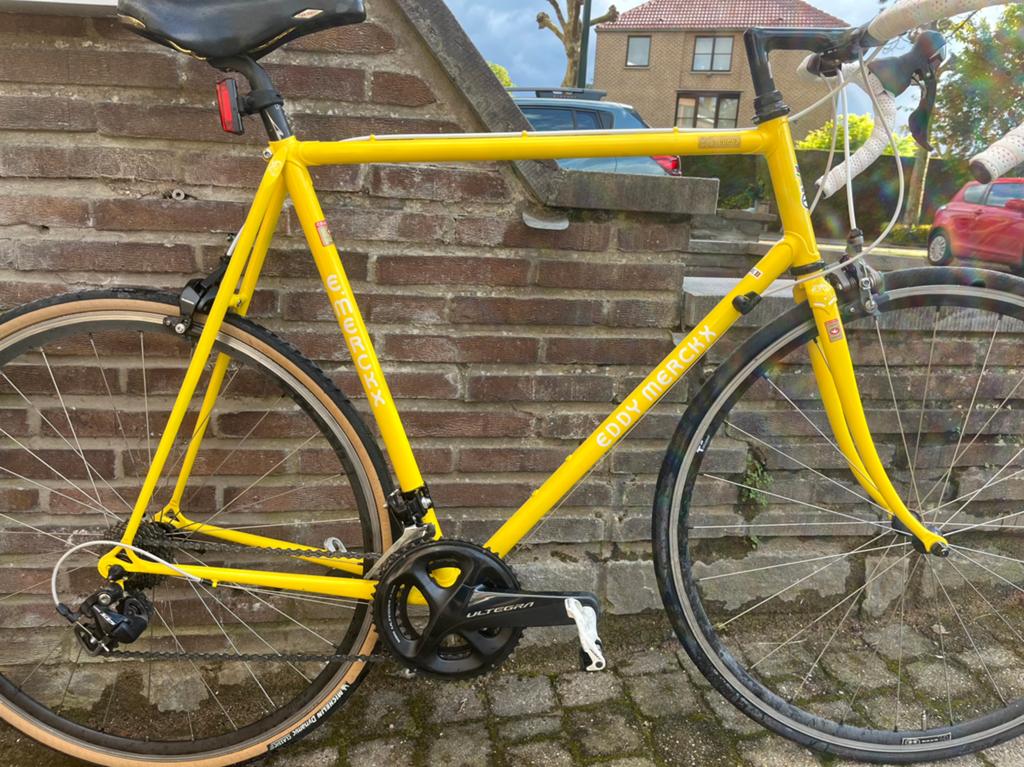 Eddy Merckx Corsa Restomod Columbus SL, Vélos & Vélomoteurs, 55 à 59 cm, Enlèvement ou Envoi, Frein sur jante, Années 60 ou plus récent