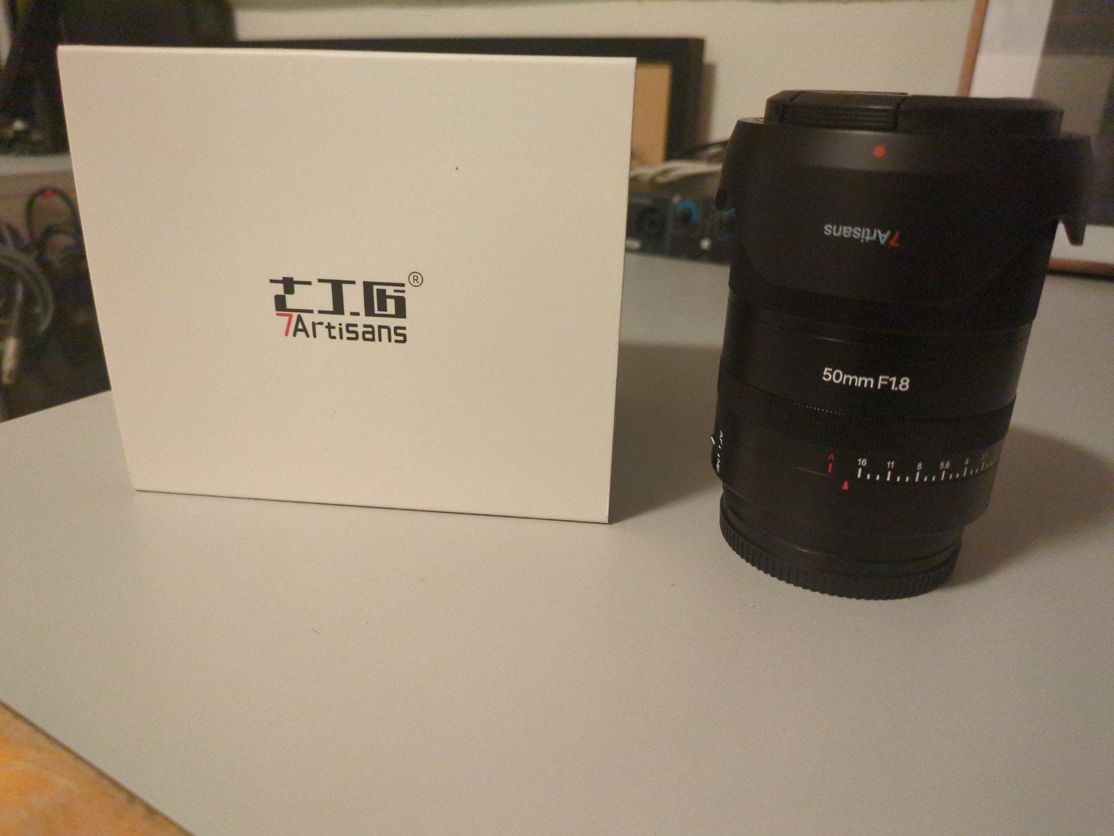 7Artisans AF 50mm f1.8 L mount (Lumix), Audio, Tv en Foto, Ophalen of Verzenden