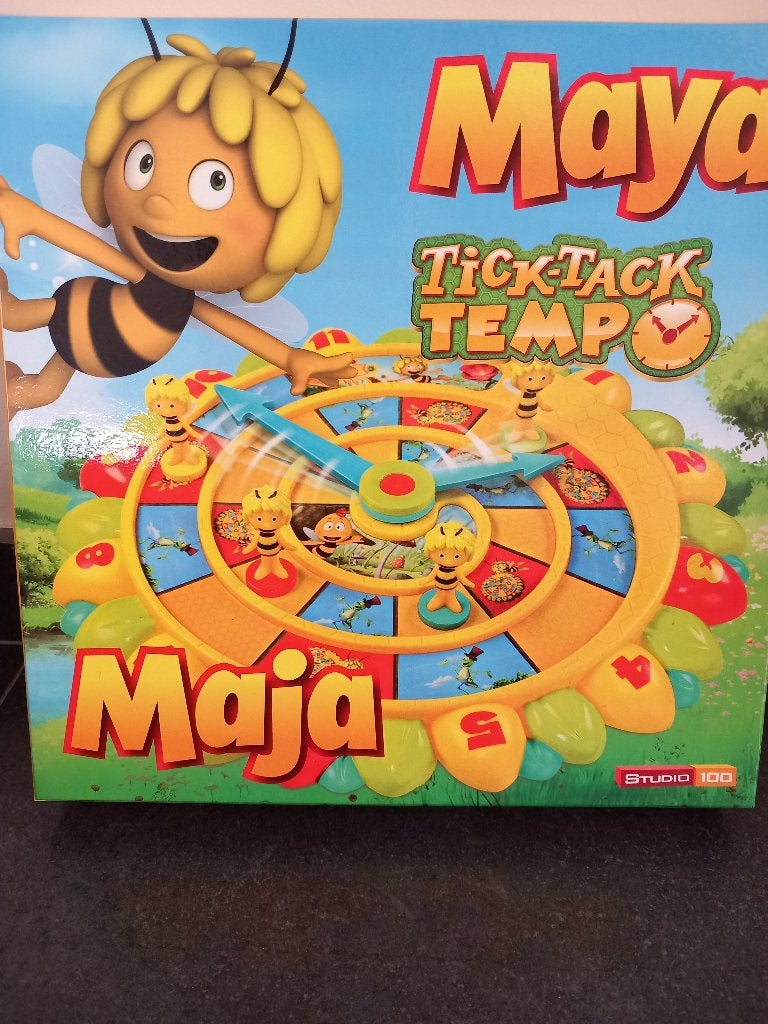 Maya de bij gezelschapsspel, Hobby en Vrije tijd, Ophalen of Verzenden, Zo goed als nieuw