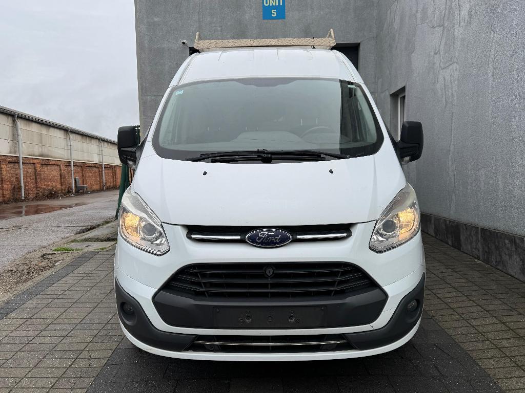 Ford Transit Custom L2H2 2.0 TDCI LICHTE VRACHT glazen ramen, Auto's, Bestelwagens en Lichte vracht, Bedrijf, Te koop, Airconditioning