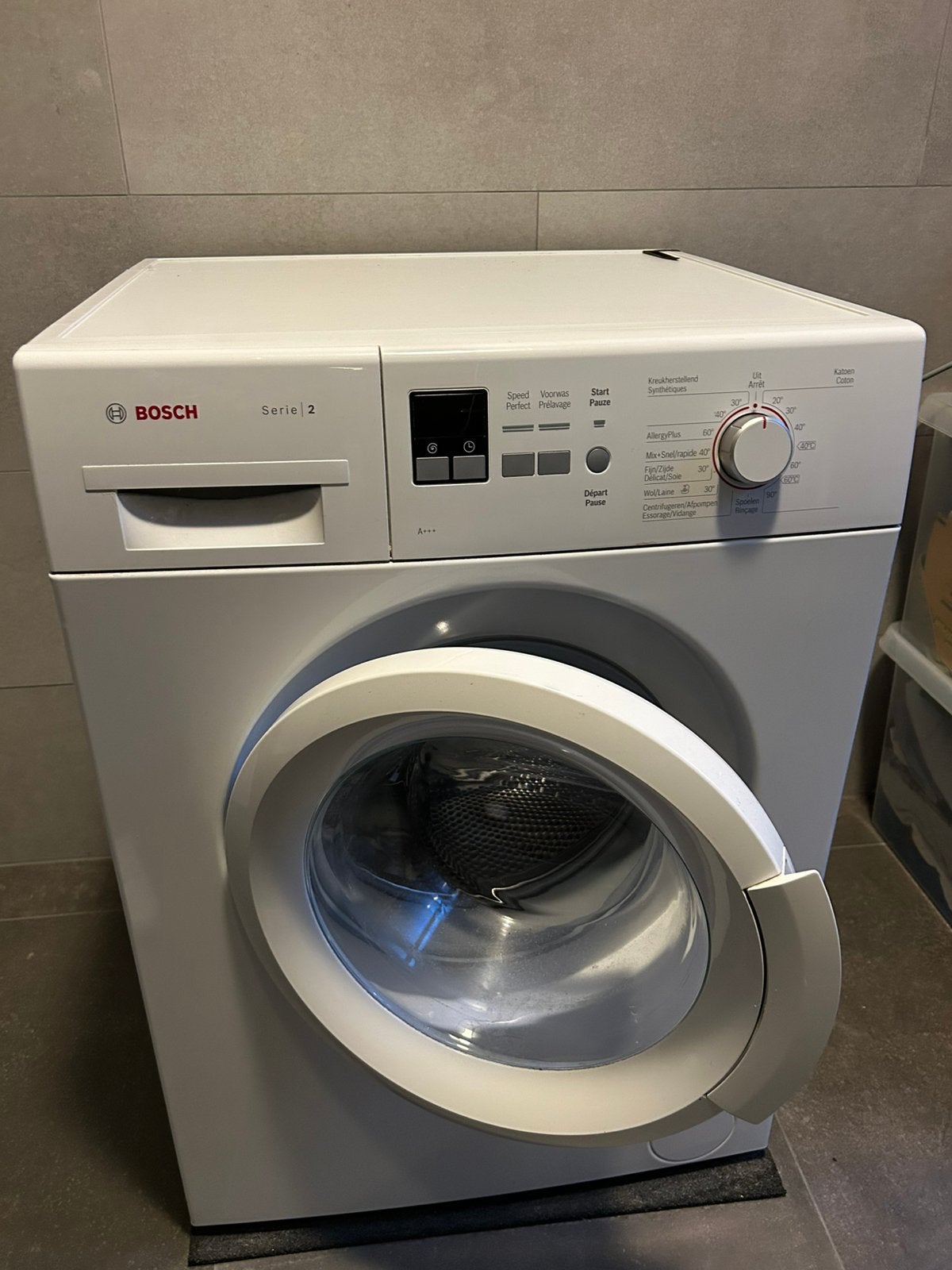 Machine à laver, Ophalen, Zo goed als nieuw
