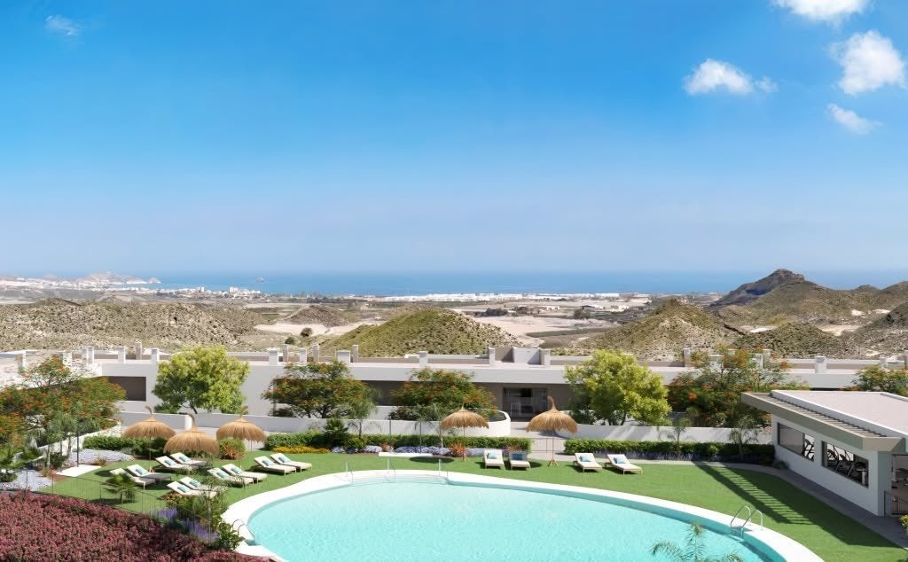 appartements vue mer a vendre en espagne, Immo, Buitenland, Dorp, Spanje, Pulpi Almeria, 1 kamers