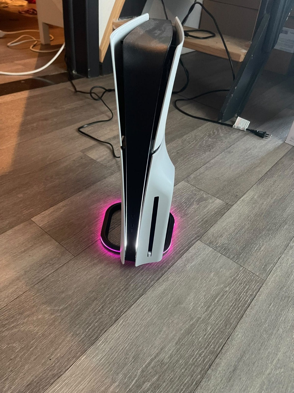 Ps5 slim disc edition zonder controler 1tb met stand, Enlèvement, Comme neuf, Playstation 5