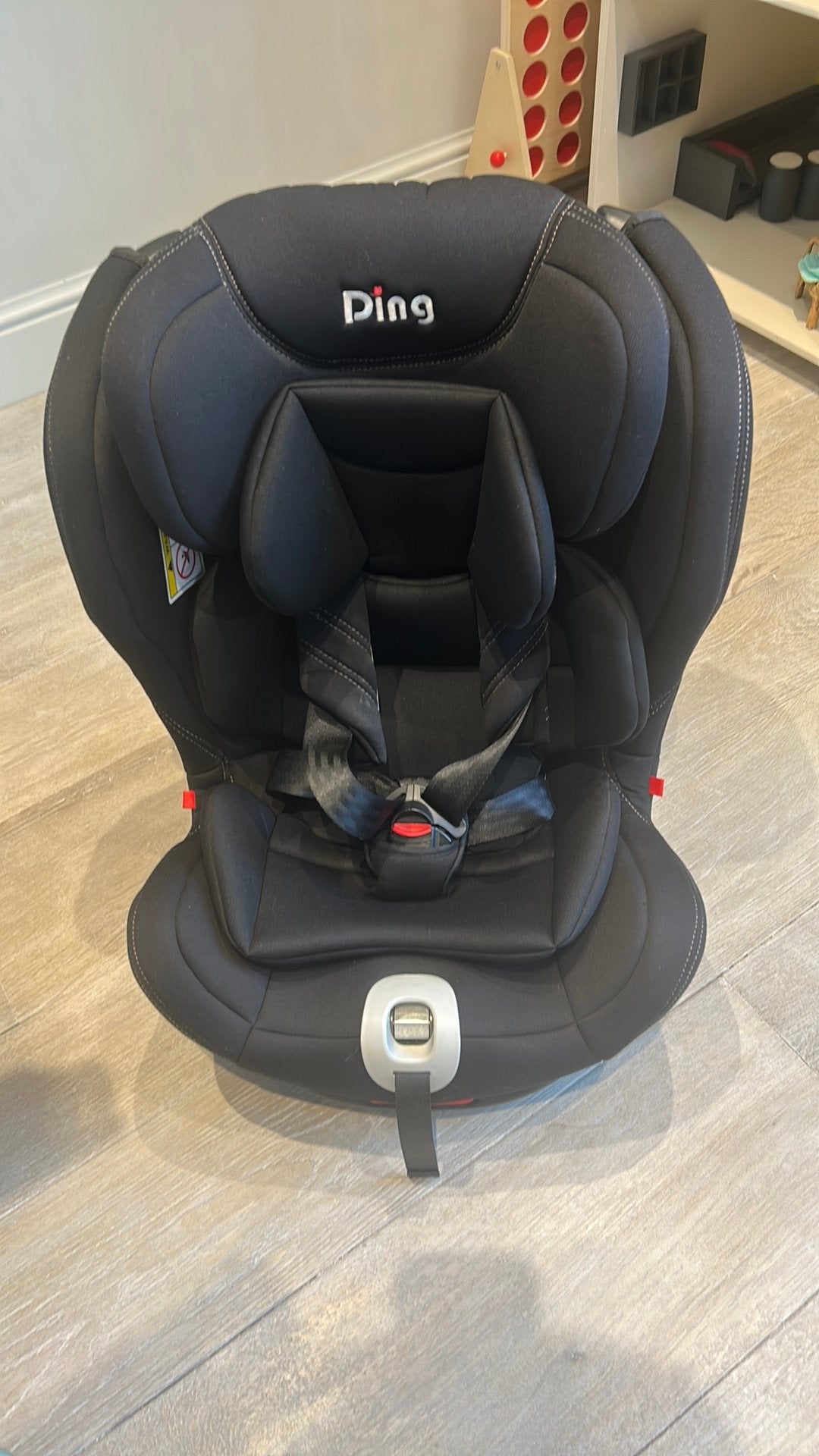 Ding /isofix, Afneembare rugleuning, Zo goed als nieuw, Isofix, 0 t/m 13 kg