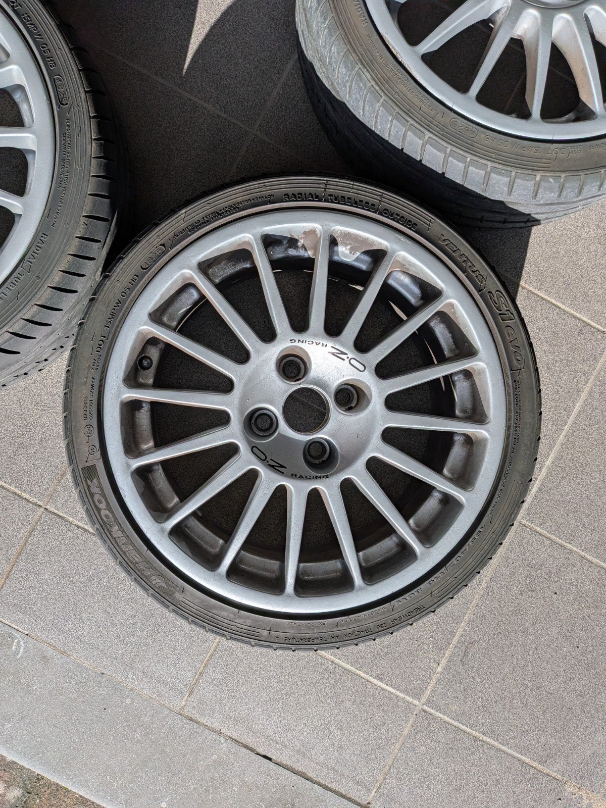 OZ velgen 4x100, Autos : Pièces & Accessoires, Enlèvement, Pneu(s)