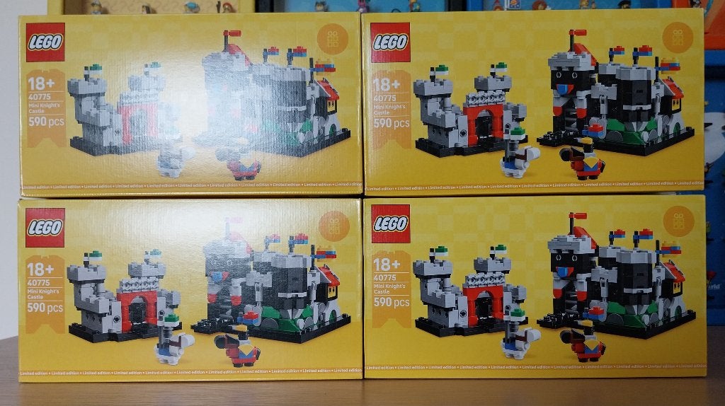 Lego 40775 Mini Knight's Castle, Lego, Nieuw, Ophalen of Verzenden, Compleet