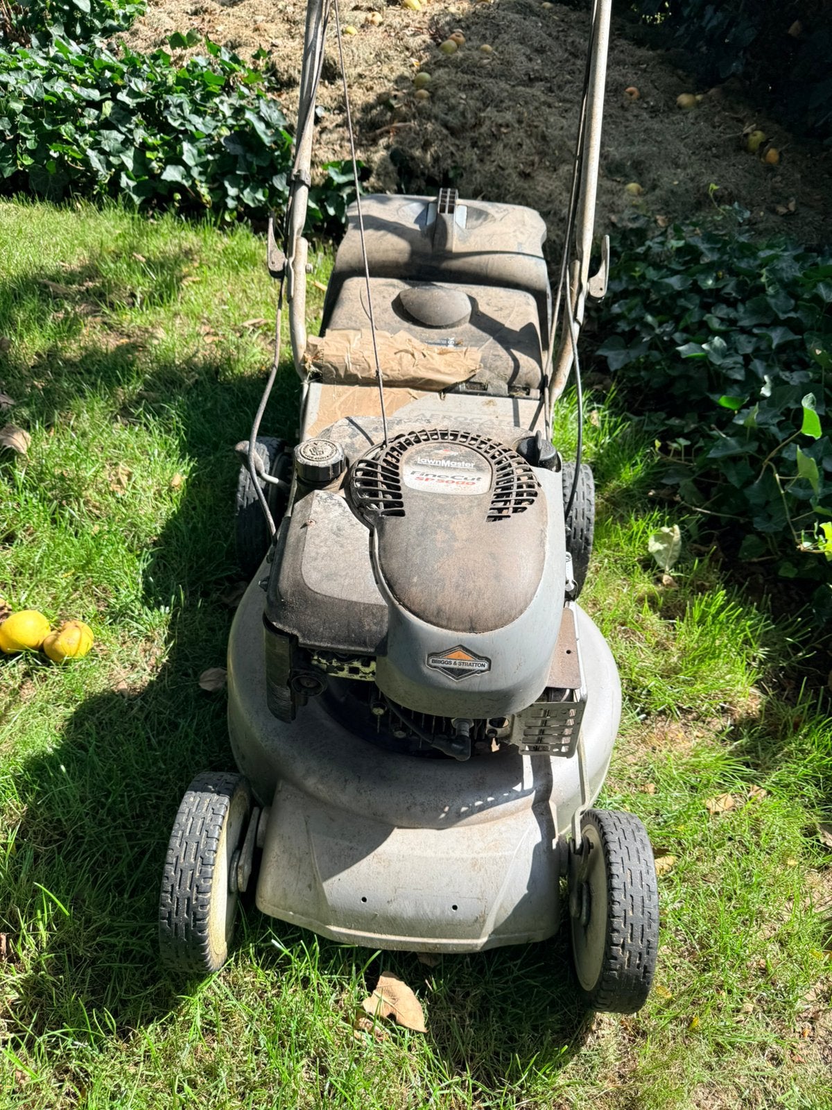 Tondeuse à gazon autotractée Old Lawnmaster, Tondeuse rotative, Tondeuses à gazon à essence, 40 à 49 cm, Enlèvement