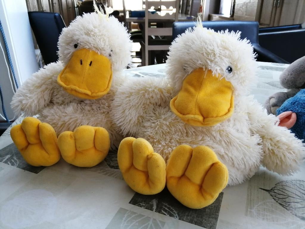 knuffel " eend, schildpad, hond, Ophalen of Verzenden, Zo goed als nieuw, Eend, Wasbaar