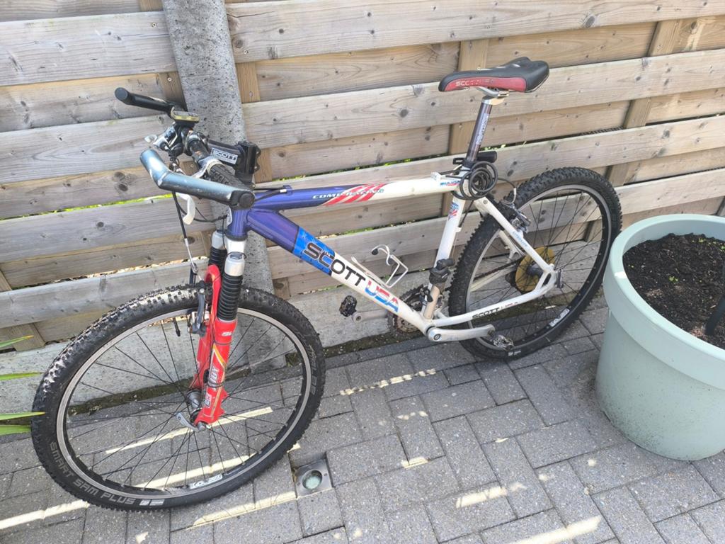 Scott mountainbike, Ophalen