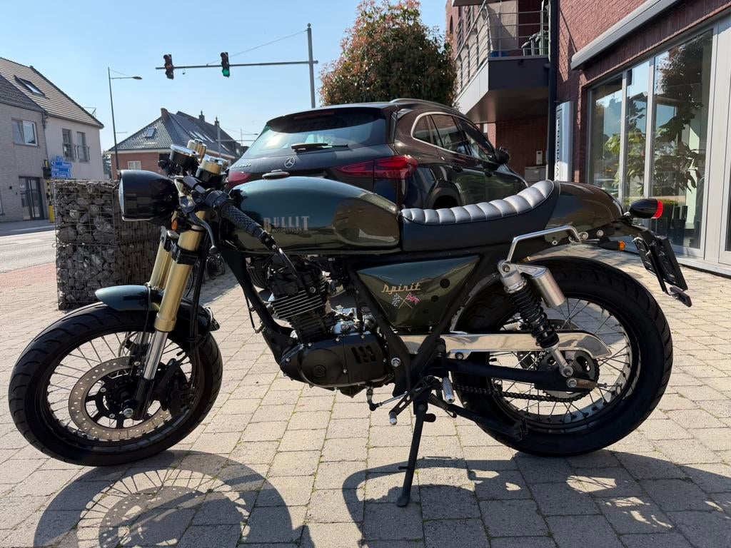 Bullit Spirit 125cc - zuinig, stijlvol en rijklaar!, Motoren, Nieuw, Particulier, Overig