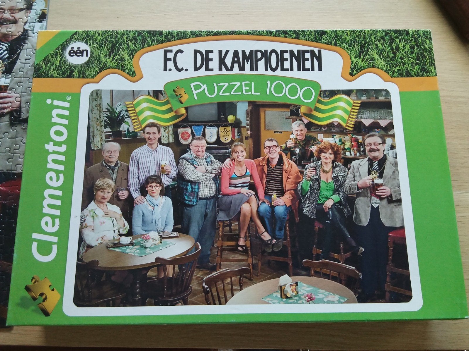 FC de kampioenen puzzel 1000, Ophalen, 500 t/m 1500 stukjes, Zo goed als nieuw, Legpuzzel