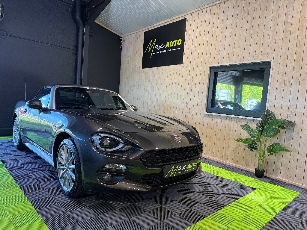 Fiat 124 Spider 1.4 Garantie 12 mois, Auto's, Fiat, Achterwielaandrijving, 4 cilinders, Leder, Bedrijf