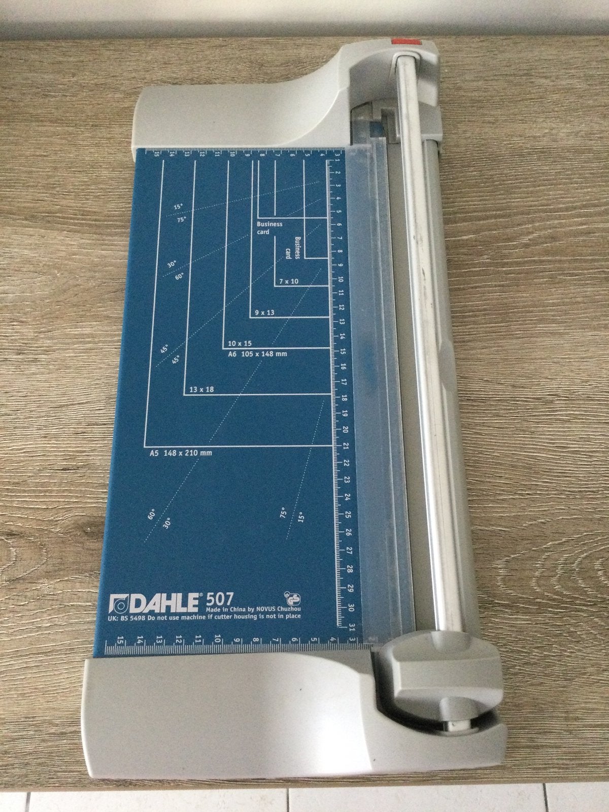 Dahle 507 papiersnijder, Ophalen, Gebruikt