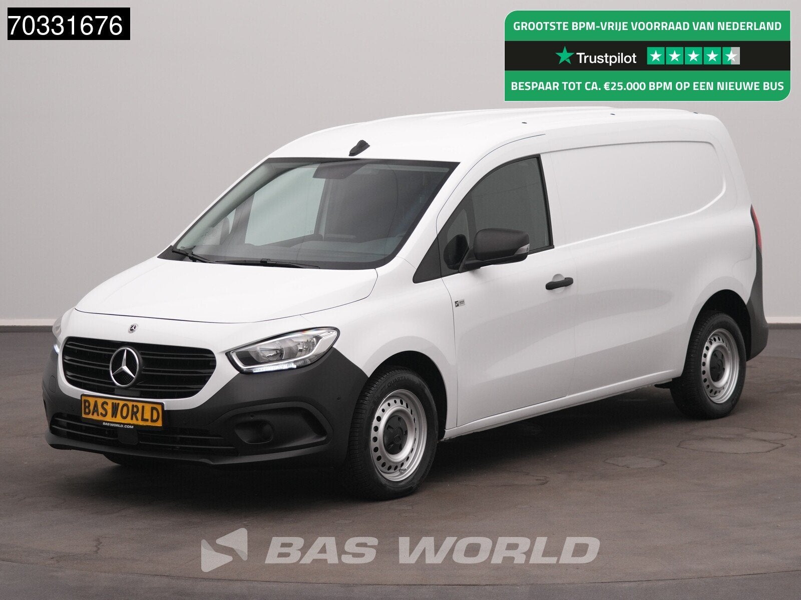 Mercedes Citan 112 CDI L2H1 LED Klima Kamera Tempomat Parken, Auto's, Stof, Gebruikt, Euro 6, 4 cilinders