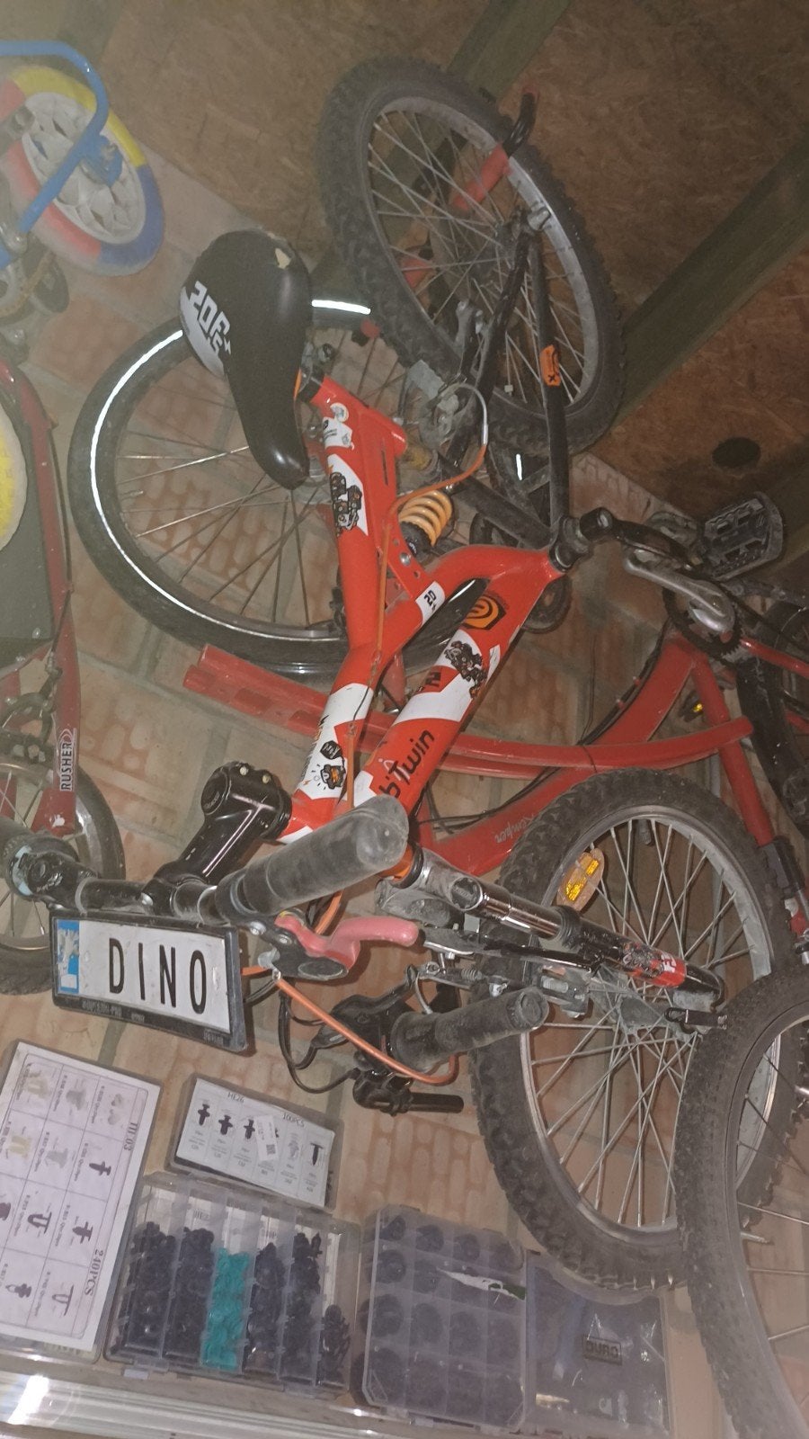 vélo, Enlèvement