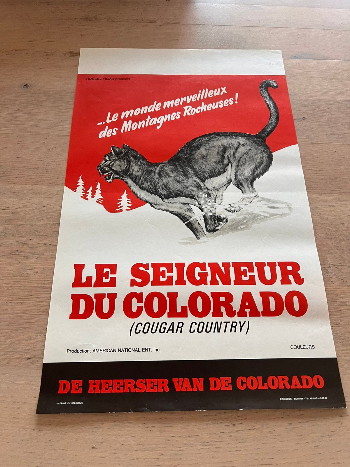 Le seigneur du colorado - de heerser van de colorado, Ophalen of Verzenden, Zo goed als nieuw