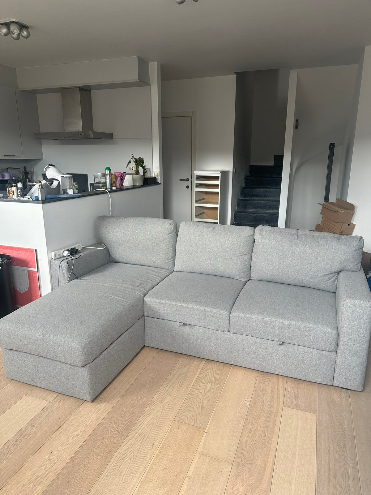 Canapé gris Ikea Barslov, Enlèvement, Comme neuf