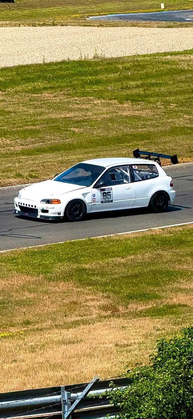 Circuit honda civic eg, Auto's, 4 cilinders, Wit, Handgeschakeld, Particulier
