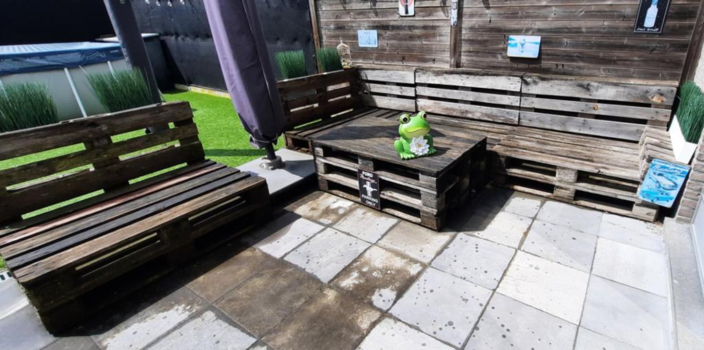 Loungeset, Ophalen, Loungeset