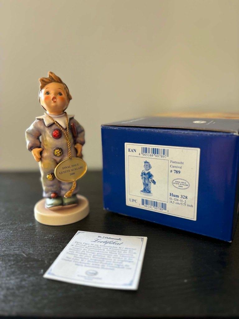 Hummel Goebel, clown de carnaval, Enlèvement ou Envoi, Comme neuf, Hummel